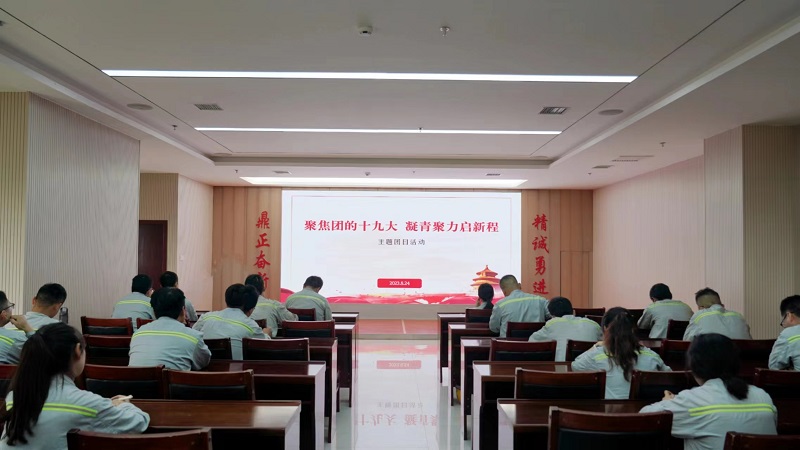 富平公司團(tuán)委組織開(kāi)展“聚焦團(tuán)的十九大 凝青聚力啟新程”主題團(tuán)日活動(dòng)