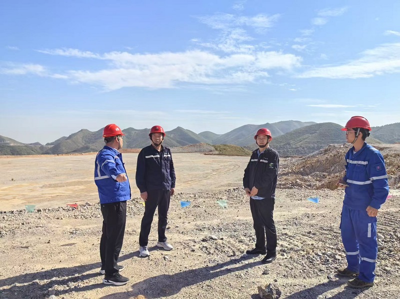 富平公司到石灰石礦山開(kāi)展安全專項(xiàng)檢查