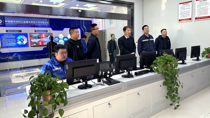 富平縣自然資源局到富平公司進行督導檢查